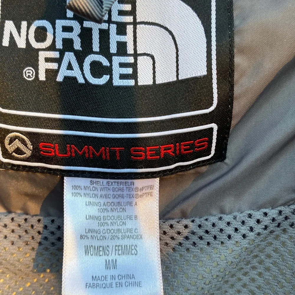 The North Face Summit Series Gortex jacket blue gray Medium